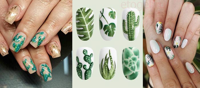 Флористика в дизайне ногтей